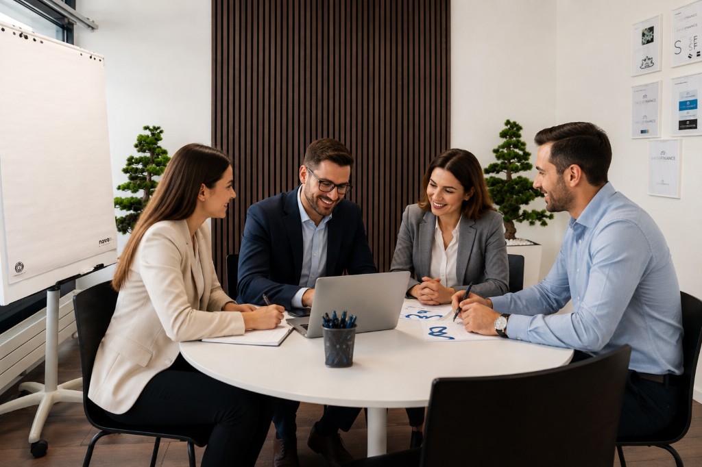 Équipe Swissfinance SA — accompagnement fiscal et fiduciaire